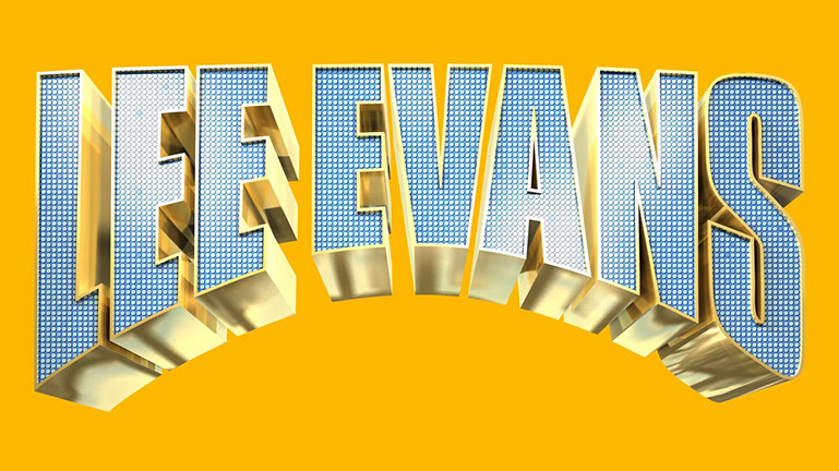 3D CG title for Lee Evans via Tangerine