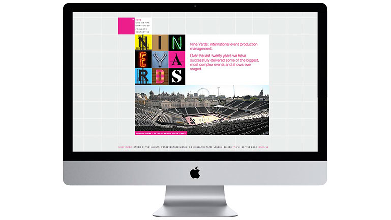 Nine Yards branding and website Branding and website for Nine Yards