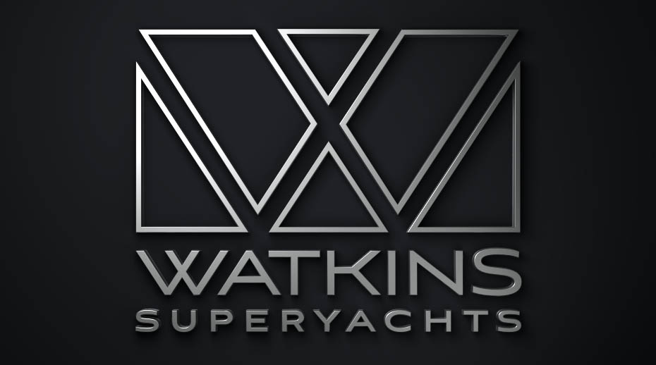 Brand Identity | Watkins Superyachts Brand Identity | Watkins Superyachts logo in 3D