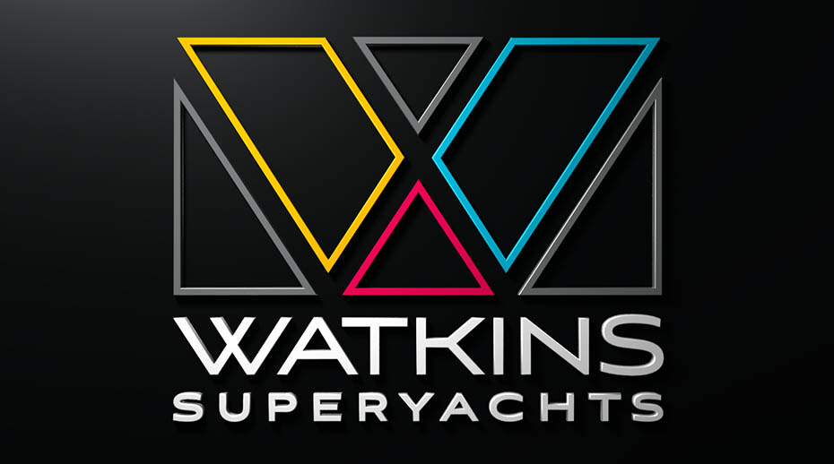 Brand Identity | Watkins Superyachts Brand Identity | Watkins Superyachts logo in 3D